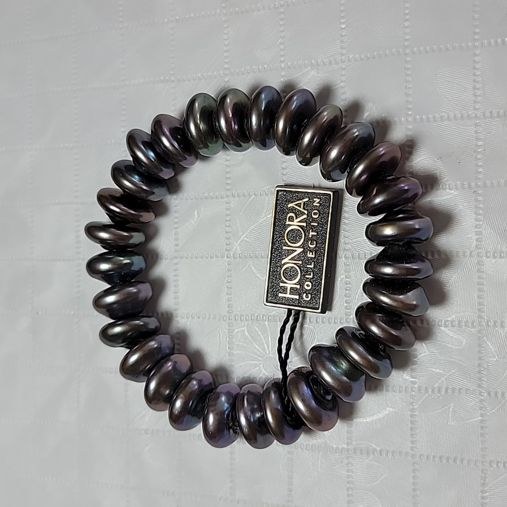 Honora Collection Stretch Pearl Bracelet New